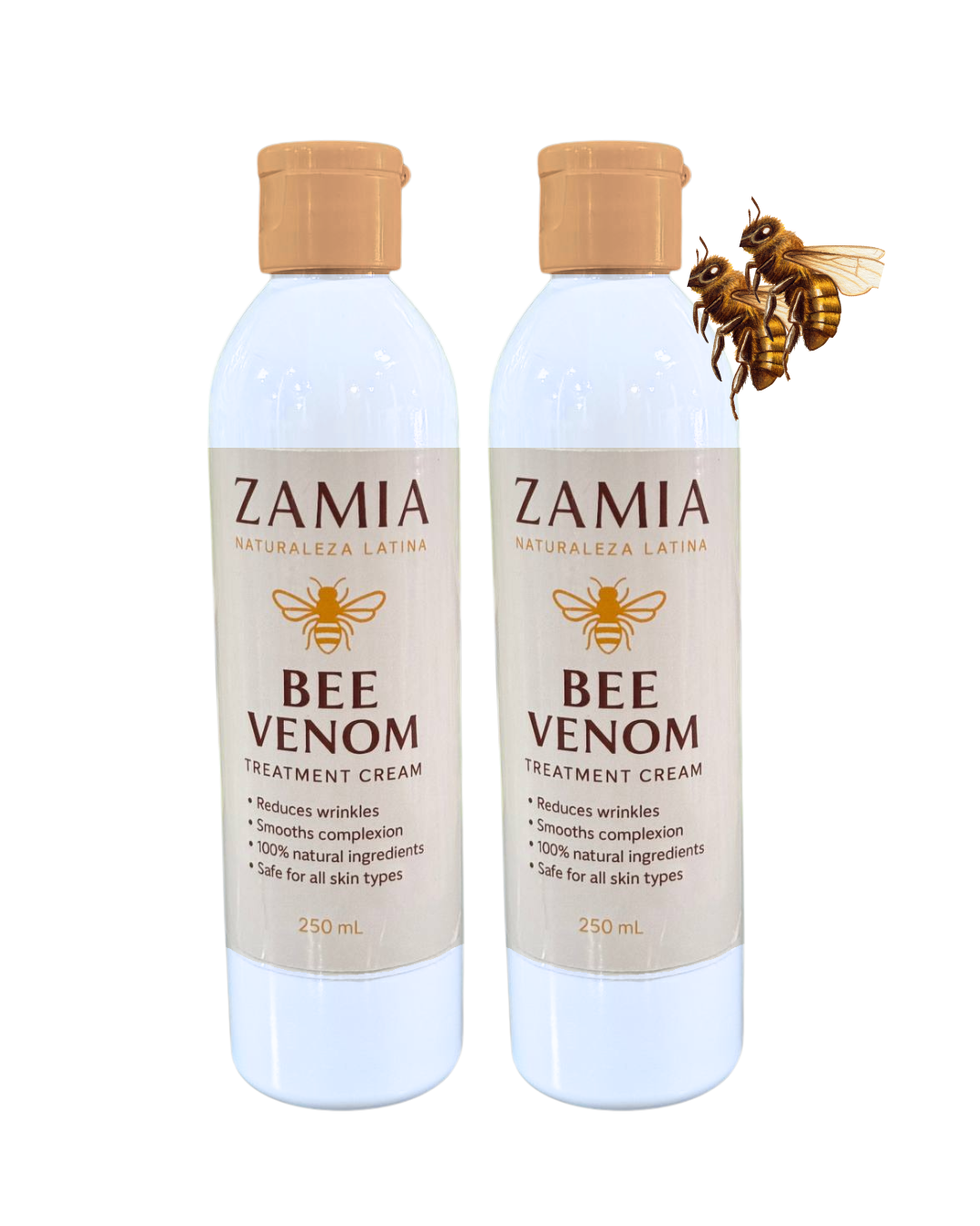 Vista 2 de (X2) Crema 250mL Bee Zamia Original